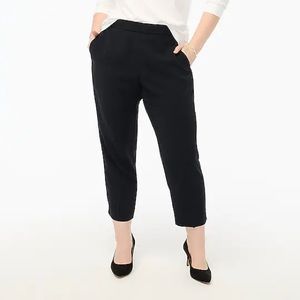 J.CREW Factory JAMIE PANT w/ ELASTIC WAIST sz 12 Black